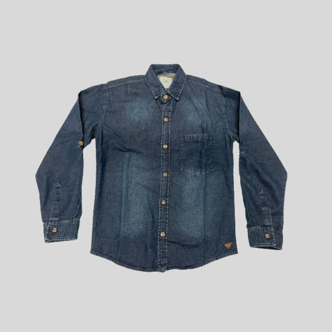 Camisa jean para online niño